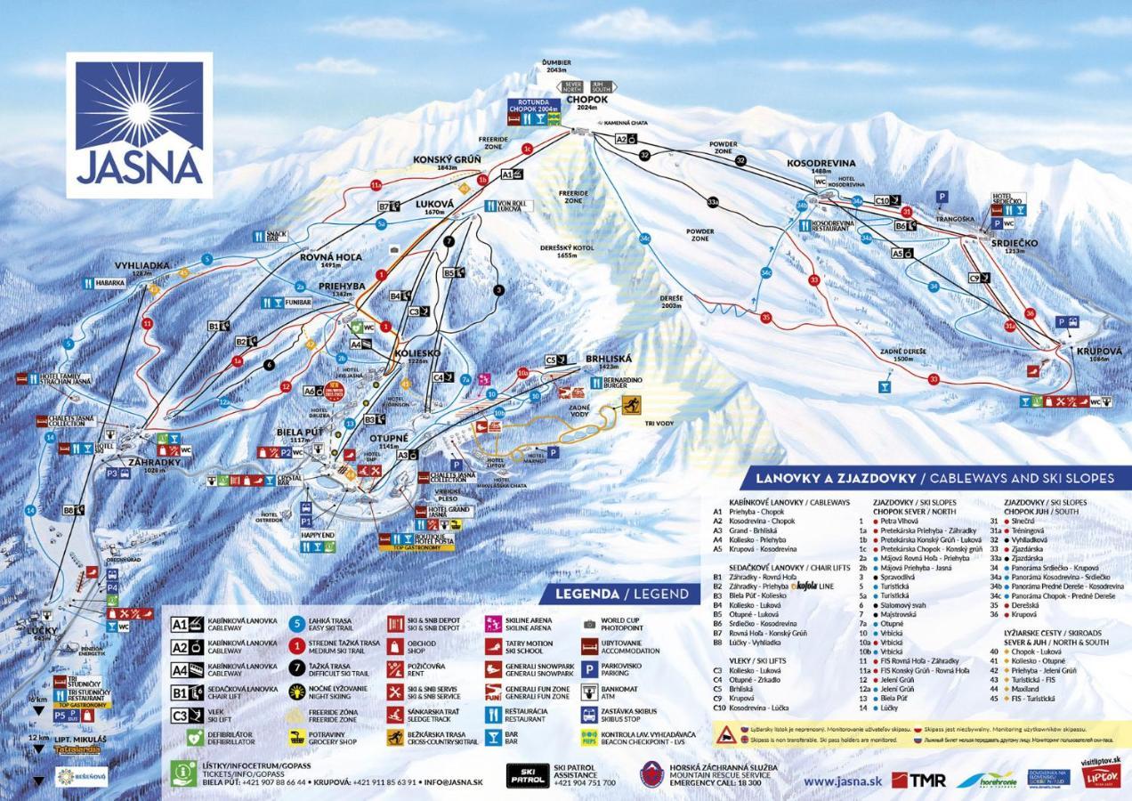 Cardinal Jasna Mountain Wellness Apartment 迪马诺卡多林纳 外观 照片